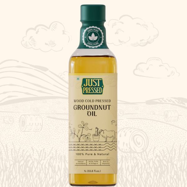 Groundnut Wood Cold Pressed Oil