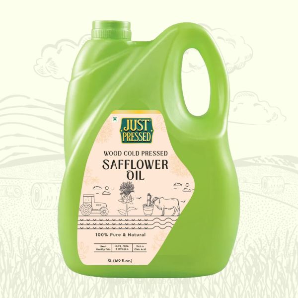 Safflower Wood Cold Pressed Oil 5 Ltr